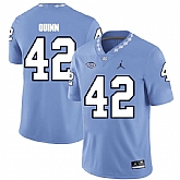North Carolina Tar Heels 42 Robert Quinn Blue College Football Jersey Dzhi,baseball caps,new era cap wholesale,wholesale hats